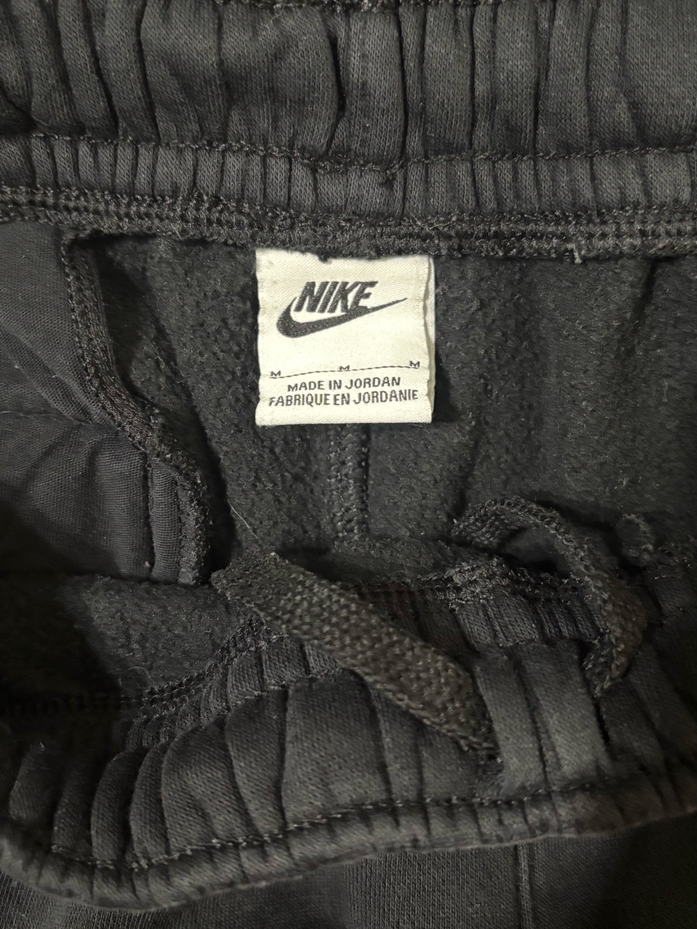 Nike Kids Black Elastic Waist Joggers
